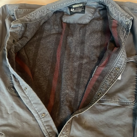Carhartt Men's Gray Shirt Jacket XL - Picture 4 of 8